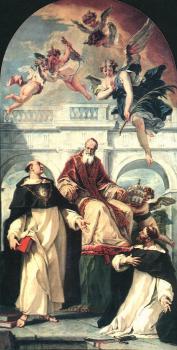 塞巴斯提亞諾 裡奇 St Pius, St Thomas of Aquino and St Peter Martyr 塞巴斯提亞諾 裡奇 St Pius, St Thomas of Aquino and St Peter Martyr